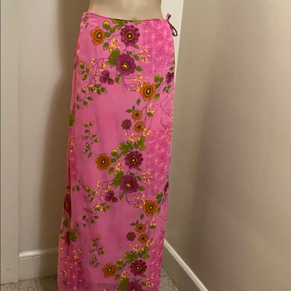 Tropical Party Maxi Skirt - Picture 4 of 6